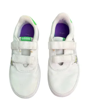 Adidas white Velcro runners - toddler size 1 brand new