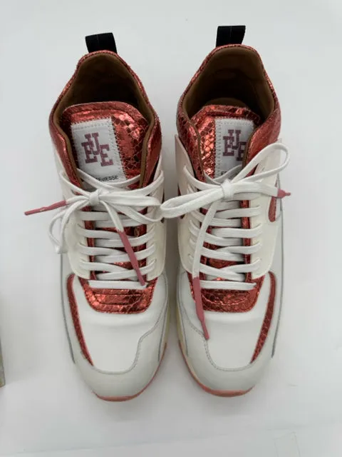 Esse ut Esse 9 WHITE AND PINK SHOES