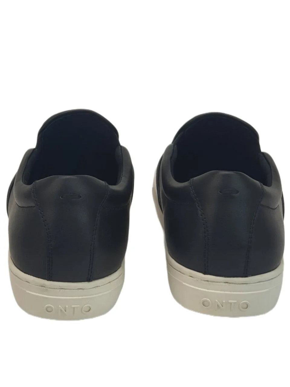 ONTO Men's Black Reed Leather Sleep On Shoes #Reed 6 NWB